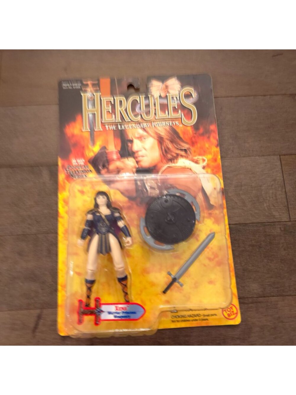 Hercules Legendary Journeys Xena Warrior Princess Figure Weaponry Toy Biz - Picture 2 of 6